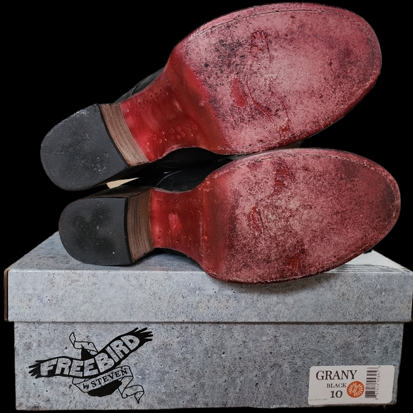 Freebird Granny Calf Boots - Picture 5 of 5